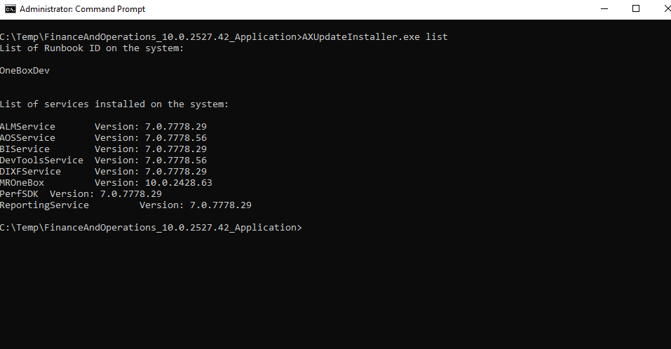 &ldquo;installed services&rdquo;